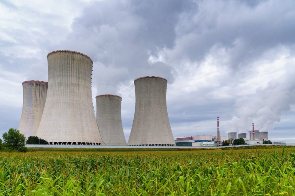 nuclear power plant. photo