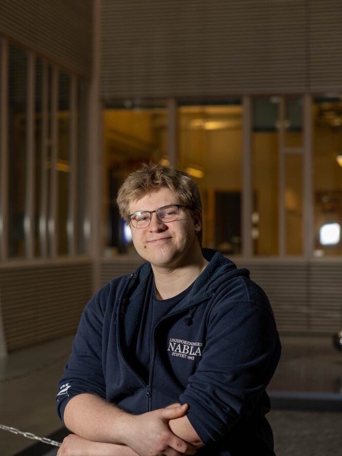 Knut Stenvaag, student ved NTNU.